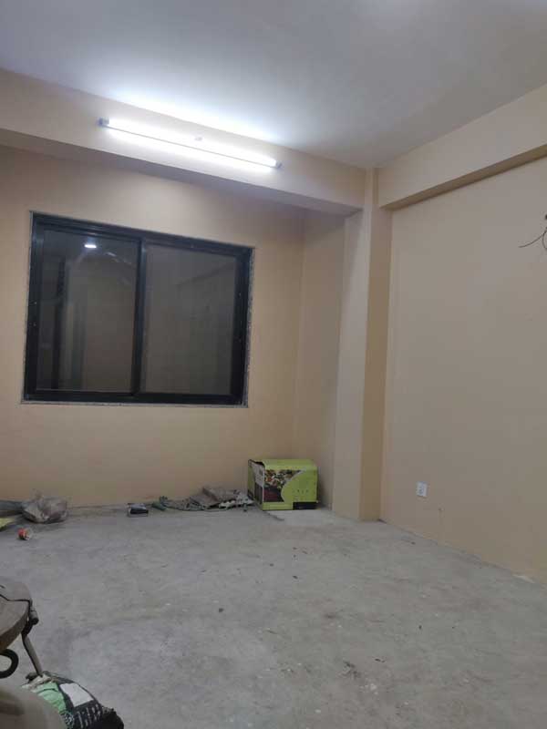 Flat for rent one master bedroom with attached bathroom and kitchen