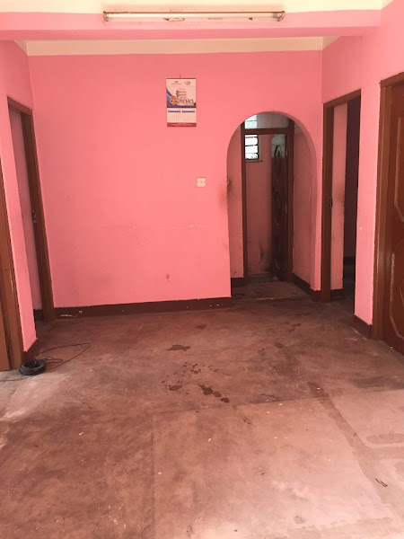 2 bedroom, living room, kitchen, bathroom flat in Buddhanagar