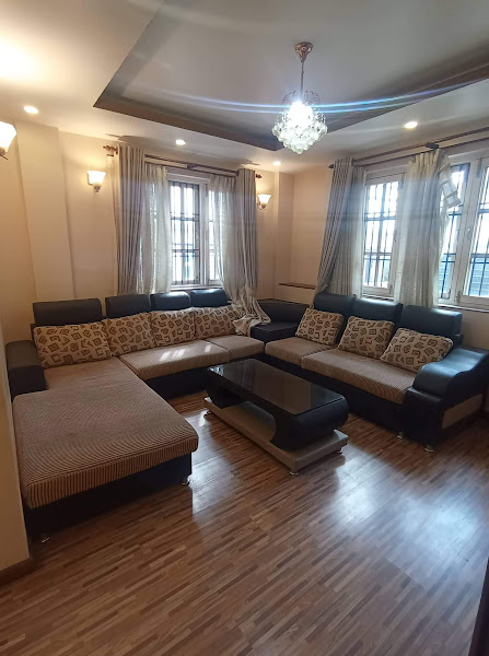 Semi furnished flat in Baluwatar