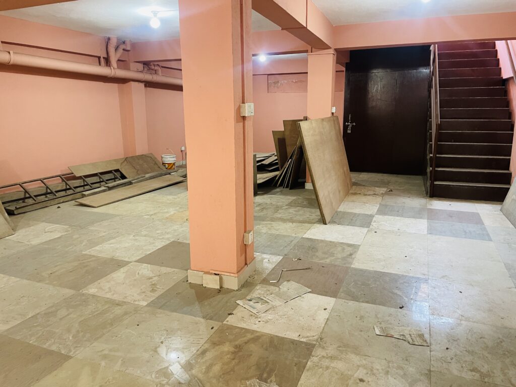 Underground Space for Rent Rs 30,000 per month